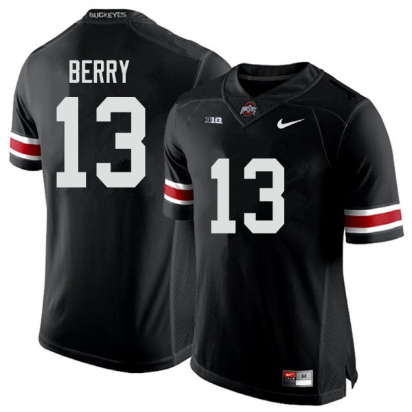 Ohio State Buckeyes #13 Rashod Berry Men Football Jersey Black